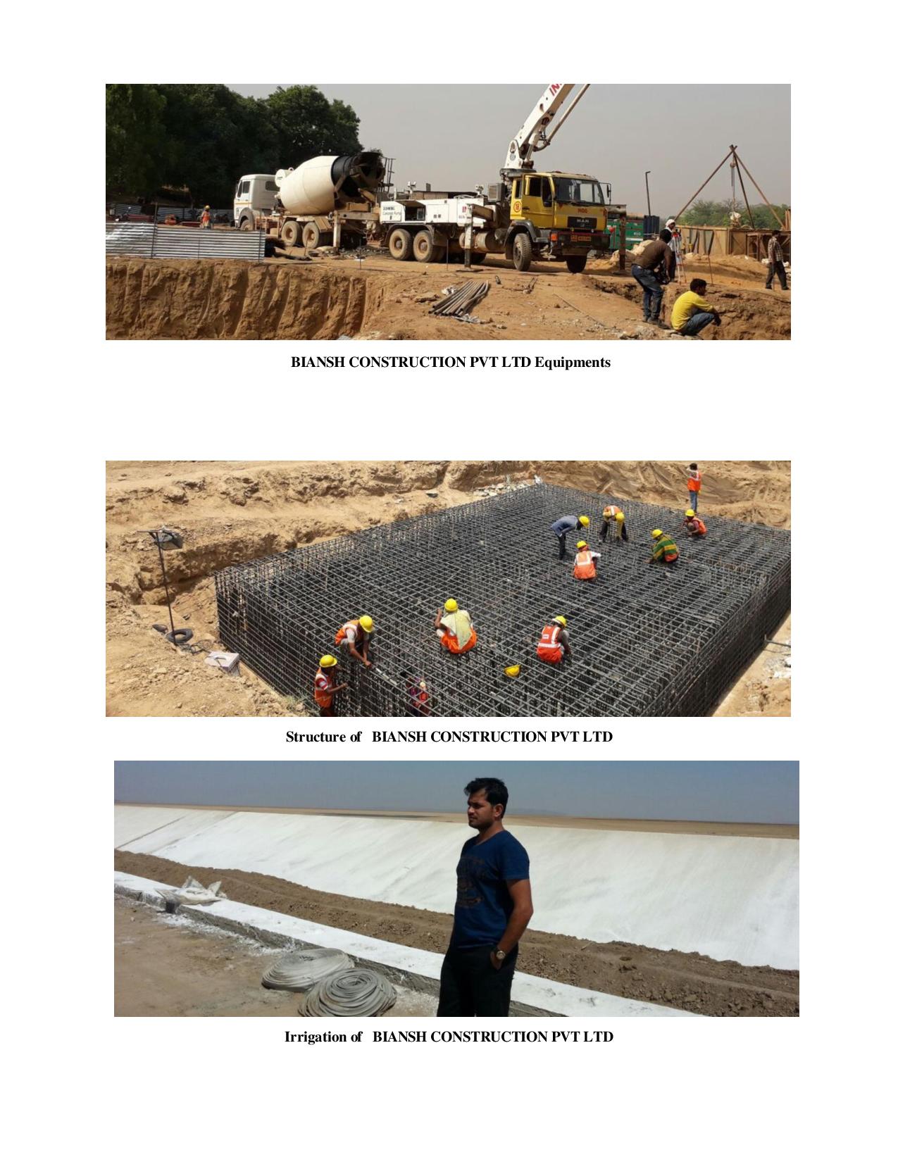 Profile of Biansh Construction Pvt. Ltd.