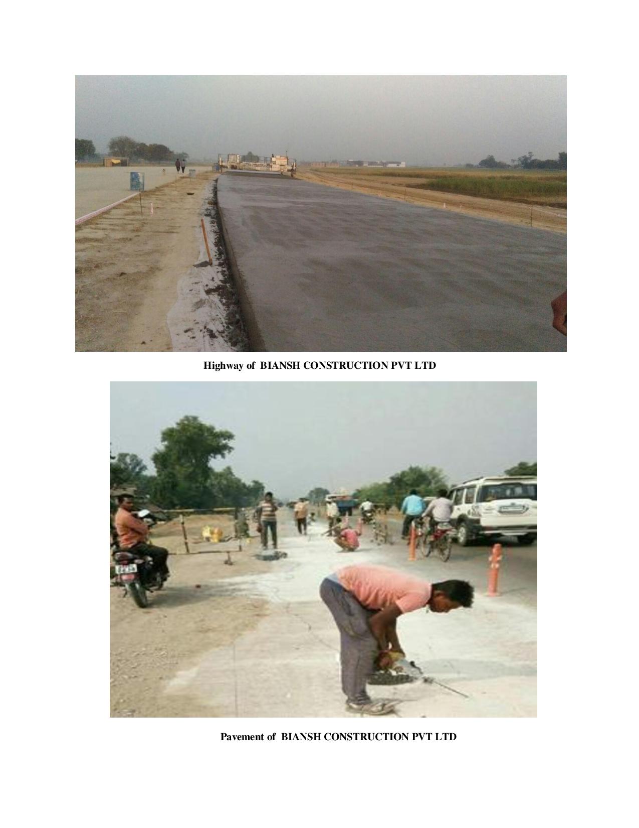 Profile of Biansh Construction Pvt. Ltd.