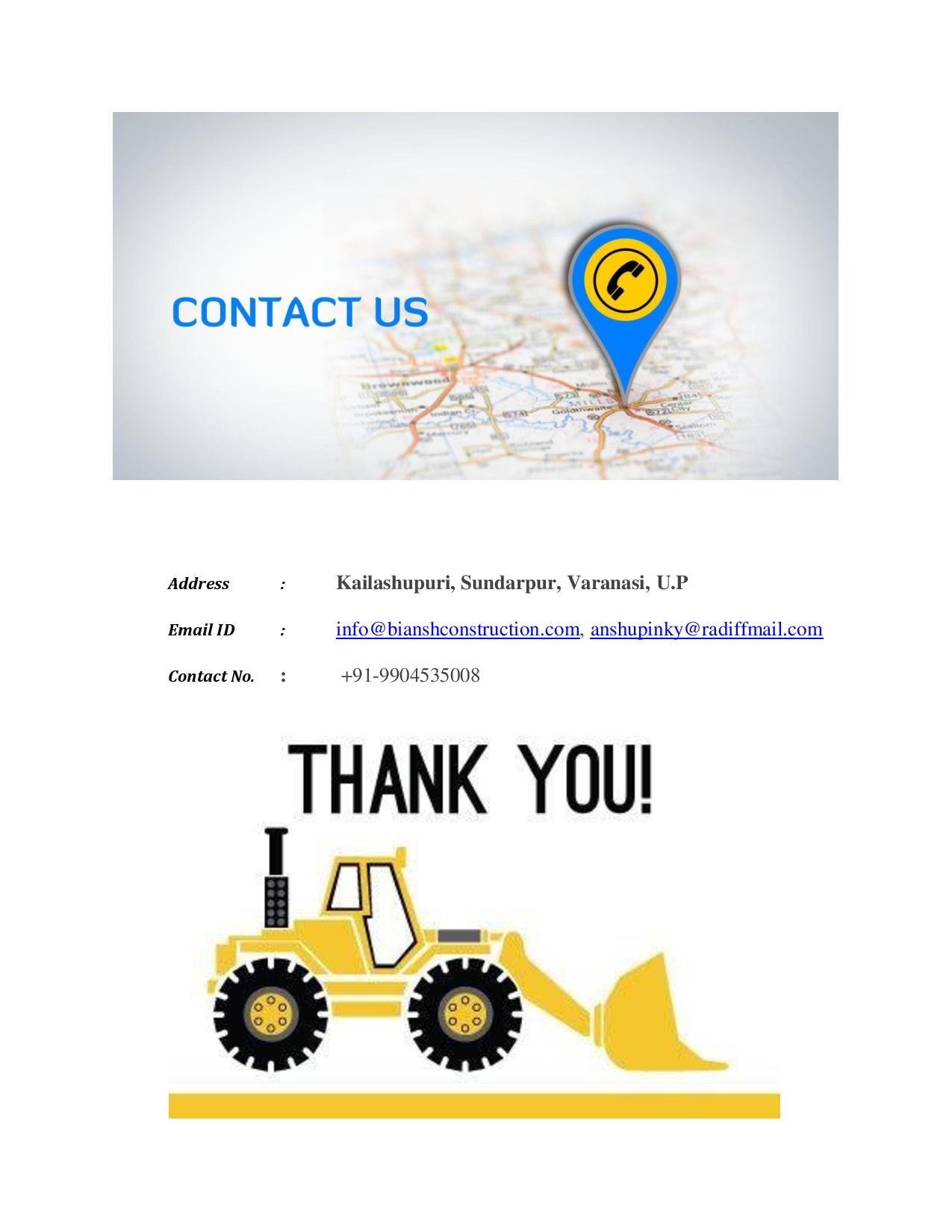 Profile of Biansh Construction Pvt. Ltd.
